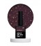 NAILSOFTHEDAY Malbec base Potal 05 - stained glass dark brown base with gold flakes, 10 ml