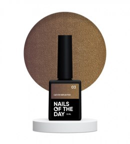 NAILSOFTHENIGHT Cat eye Reflective 03 – reflective gel polish with 