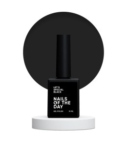 NAILSOFTHEDAY Let's special Black - gel polish, 10 ml