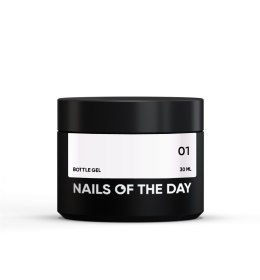 NAILSOFTHEDAY Bottle gel 01 – білий гель для зміцнення та ремонтів, 30 мл