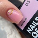 NAILSOFTHEDAY Bottle gel 03 - pink gel for strengthening and repairing, 10 ml