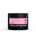 NAILSOFTHEDAY Bottle gel 03 - różowy żel do wzmocnienia i naprawy, 30 ml