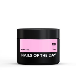 NAILSOFTHEDAY Bottle gel 08 - chlodno-różowy żel do wzmocnienia i naprawy, 30 ml