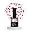 NAILSOFTHEDAY Kupidon top 02 - top with burgundy hearts without sticky layer, 10 ml