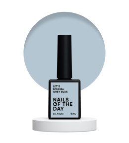 NAILSOFTHEDAY Let's special Grey blue - gel polish, 10 ml