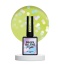 NAILSOFTHENIGHT Party base 04 - neon lemon base with holographic hexagons, 10 ml