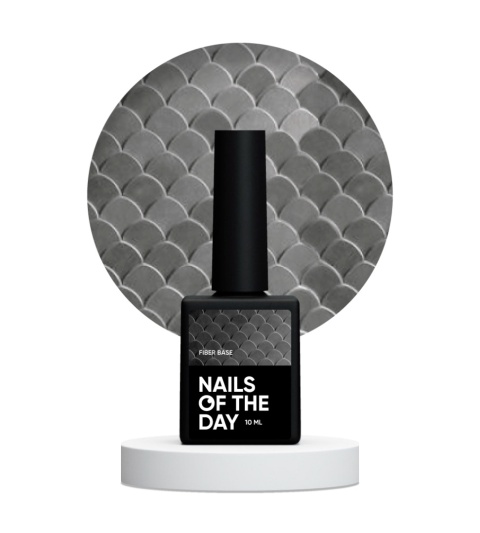 NAILSOFTHEDAY Fiber base - base coat with nylon fiber, 10 ml