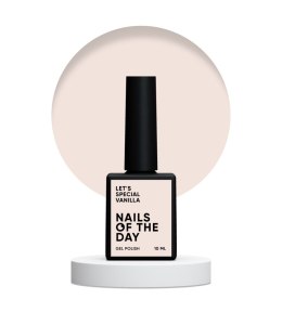 NAILSOFTHEDAY Let's special Vanilla - gel polish, 10 ml