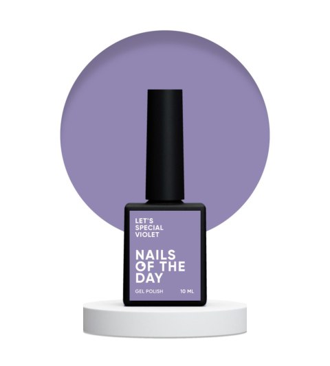 NAILSOFTHEDAY Let's special Violet - gel polish, 10 ml