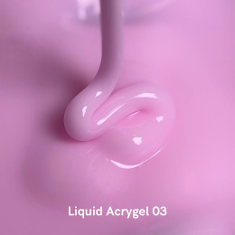 NAILSOFTHEDAY Liquid acrygel 03 - delicate-pink liquid acrylic gel, 15 ml