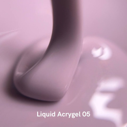 NAILSOFTHEDAY Liquid acrygel 05 - zgaszono-różowy płynny akrylożel, 15 ml