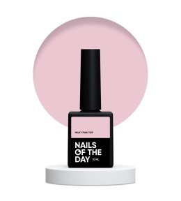 NAILSOFTHEDAY Milky pink top – молочно-рожевий топ без липкого шару, 10 мл