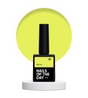 NAILSOFTHEDAY Neon top 01 - neon yellow top without sticky layer, 10 ml