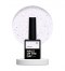 NAILSOFTHEDAY Potal base 01 – mleczno-fioletowa baza ze srebrno-fioletowymi płatkami, 10 ml