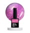 NAILSOFTHEDAY Potal base 23 – dark pink base with holographic petals, 10 ml