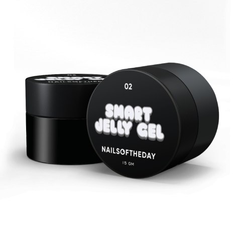 NAILSOFTHEDAY Smart Jelly gel 02 — білий будівельний гель-желе, 15 г