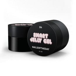 NAILSOFTHEDAY Smart Jelly gel 04 — бежевий будівельний гель-желе, 15 г