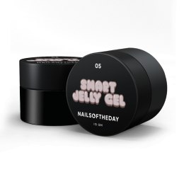 NAILSOFTHEDAY Smart Jelly gel 05 - світло-коричневий будівельний гель-желе, 15 г