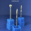 NAILSOFTHEDAY diamond drill bit - blue ball 5 mm