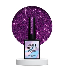 NAILSOFTHENIGHT Cosmopolitan - dark pink gel polish with reflective particle, 10 ml