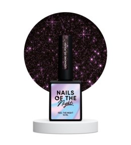 NAILSOFTHENIGHT Grenadine — бордовий світловідбиваючий гель–лак, 10 мл