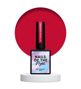 NAILSOFTHENIGHT Let's special Maleficenta - lakier hybrydowy z drobinką odblaskową, 10 ml