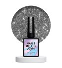 NAILSOFTHENIGHT Pina Colada - szary lakier hybrydowy z odblaskową drobinką, 10 ml