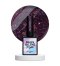 NAILSOFTHENIGHT Reflective base 11 - base with "flash" effect with purple petals, 10 ml