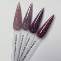 NAILSOFTHENIGHT Reflective base 12 — камуфлююча світловідбиваюча база з бордовою поталлю, 10 мл