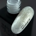 NAILSOFTHENIGHT Shell Bottle gel 01 - white and silver pearl gel for strengthening and repairing, 10 ml