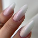 NAILSOFTHENIGHT Shell top 03 – перламутровий топ з рожевою втиркою без липкого шару, 10 мл