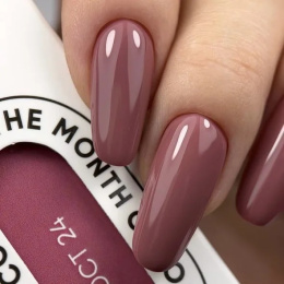 NAILSOFTHEDAY Color of the month October 2024 Mulenbergia - mglisto-różowy lakier hybrydowy, 10 ml