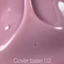 NAILSOFTHEDAY Cover base NEW 02 - translucent pink nude hybrid base, 30 ml