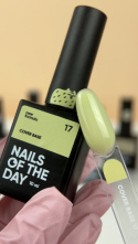 NAILSOFTHEDAY Cover base NEW 17 — напівпрозоре ніжно-лимонне камуфлююче базове покриття, 10 мл