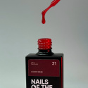 NAILSOFTHEDAY Cover base NEW 31 - czerwona baza hybrydowa, 10 ml