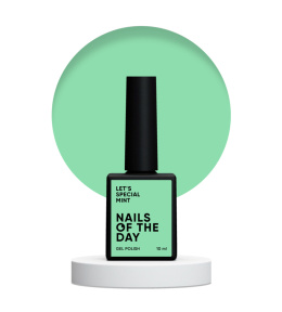 NAILSOFTHEDAY Let's special Mint - м'ятний гель-лак, 10 мл