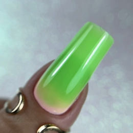 NAILSOFTHEDAY Premium gel 10 - bright lime builder gel, 15 ml