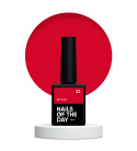 NAILSOFTHEDAY Bottle gel 22 - ciemny malinowy żel do wzmocnienia i naprawy, 10 ml