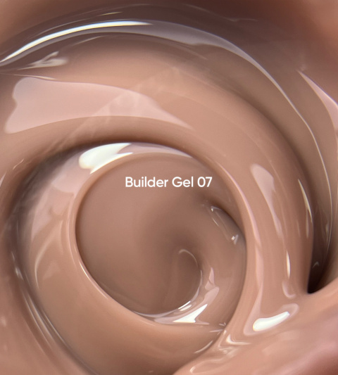 NAILSOFTHEDAY Builder gel 07 - nudowo-karmelowy żel budujący, 15 ml NAILSOFTHEDAY Builder gel 07 - nudowo-karmelowy żel budujący, 15 ml