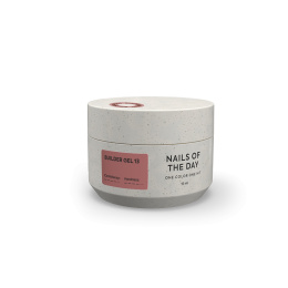 NAILSOFTHEDAY Builder gel 13 - intense beige builder gel for nail extensions, 15 ml