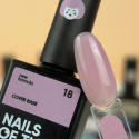 NAILSOFTHEDAY Cover base NEW 18 - translucent pink base coat, 10 ml