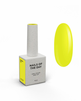 NAILSOFTHEDAY Gel polish Banana - elektryzujący limonkowy lakier hybrydowy, 10 ml