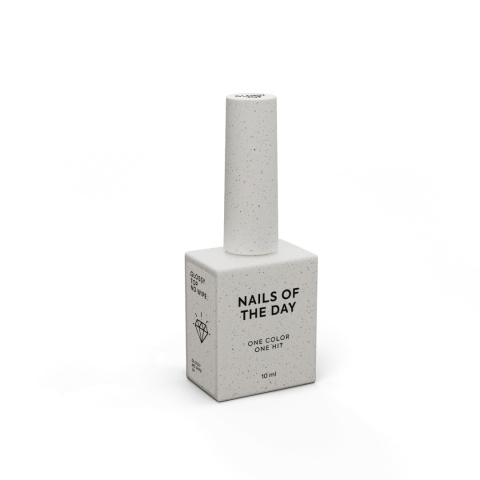 NAILSOFTHEDAY Glossy top no wipe - błyszczący top bez lepkiej warstwy i z filtrem UV, 10 ml NAILSOFTHEDAY Glossy top no wipe - błyszczący top bez lepkiej warstwy i z filtrem UV, 10 ml