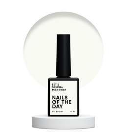 NAILSOFTHEDAY Let's special Milkyway - milky gel polish, 10 ml