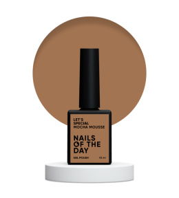 NAILSOFTHEDAY Let's special Mocha Mousse - warm caramel-beige gel polish, 10 ml