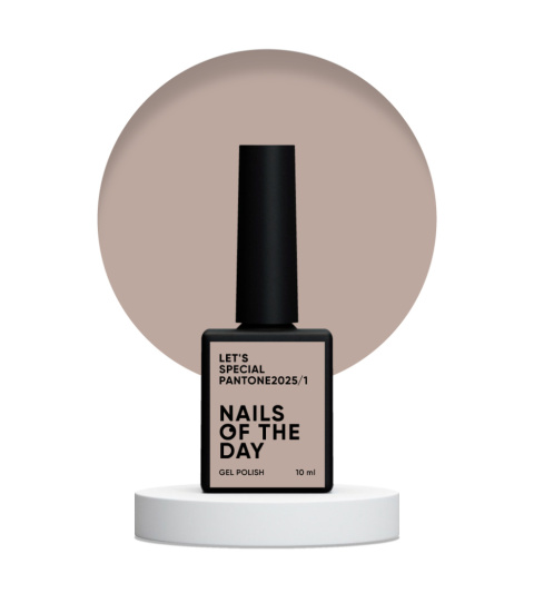 NAILSOFTHEDAY Let's special Pantone 2025/1 - beżowy lakier hybrydowy, 10 ml