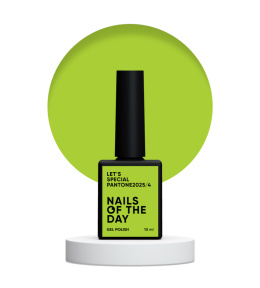 NAILSOFTHEDAY Let's special Pantone 2025/4 - olive green gel polish, 10 ml