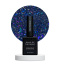 NAILSOFTHENIGHT Reflective base 02 - base with "flash" effect and navy blue glitter, 10 ml