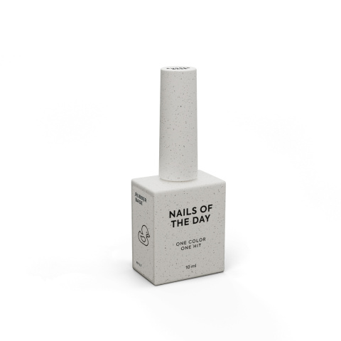 NAILSOFTHEDAY Rubber base - kauczukowa baza hybrydowa, 10 ml NAILSOFTHEDAY Rubber base - kauczukowa baza hybrydowa, 10 ml